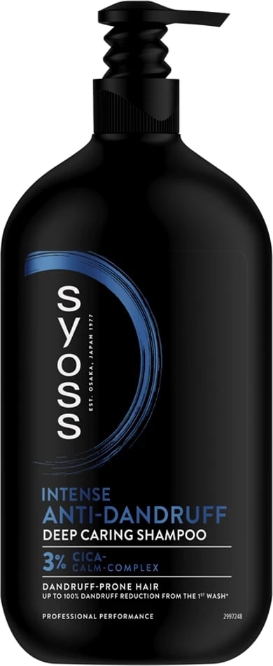 Shampon kundër zbokthit Syoss Intense Anti-Dandruff për femra, 750ml