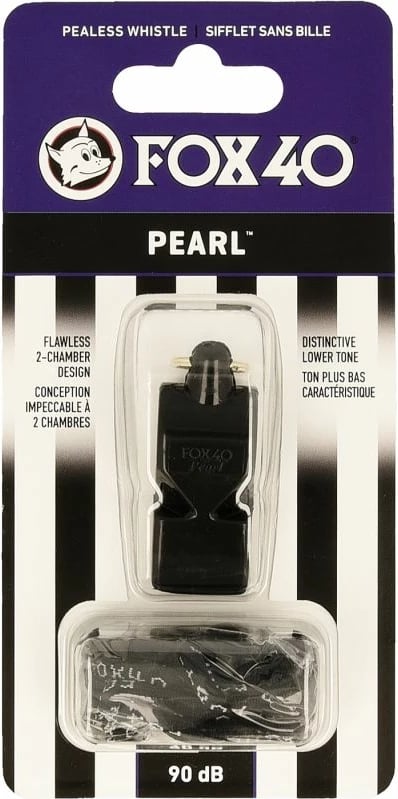 Bilbil për arbitra Fox, i zi