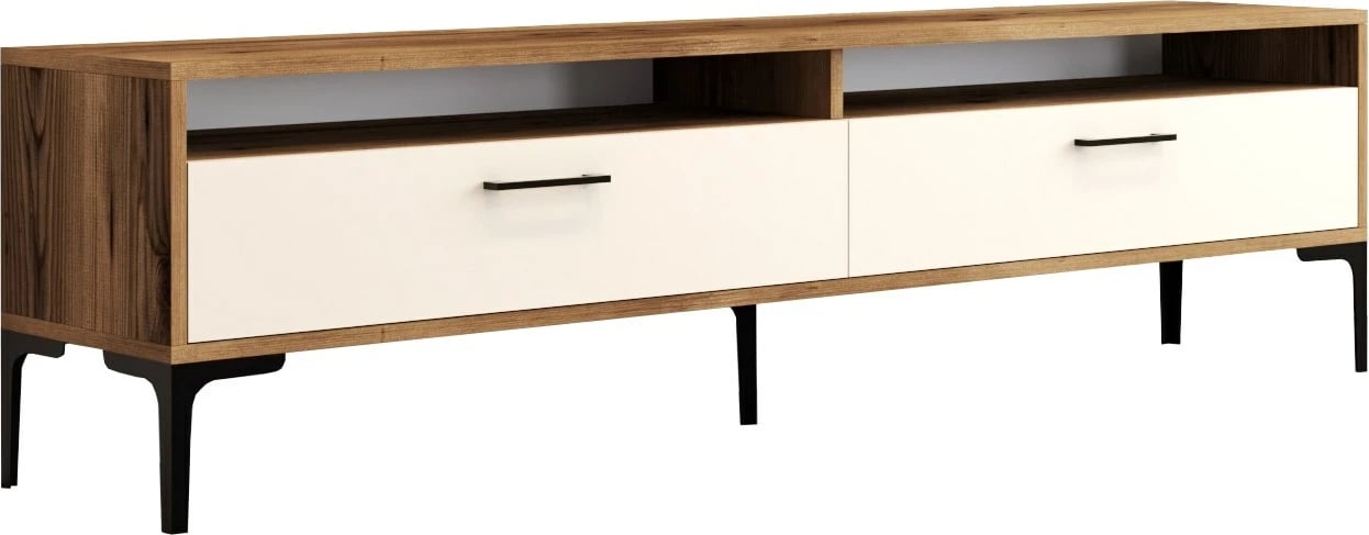 Komodë TV Hanah Home, Istanbul 2, ngjyrë arre-krem