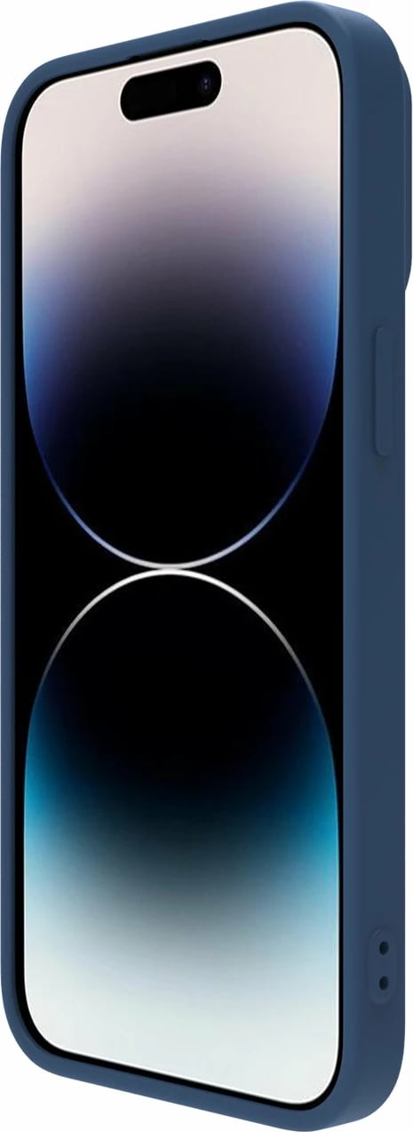 Mbështjellës Nillkin CamShield Silky Silicone për iPhone 14 Pro Max, Silikon, Kaltër