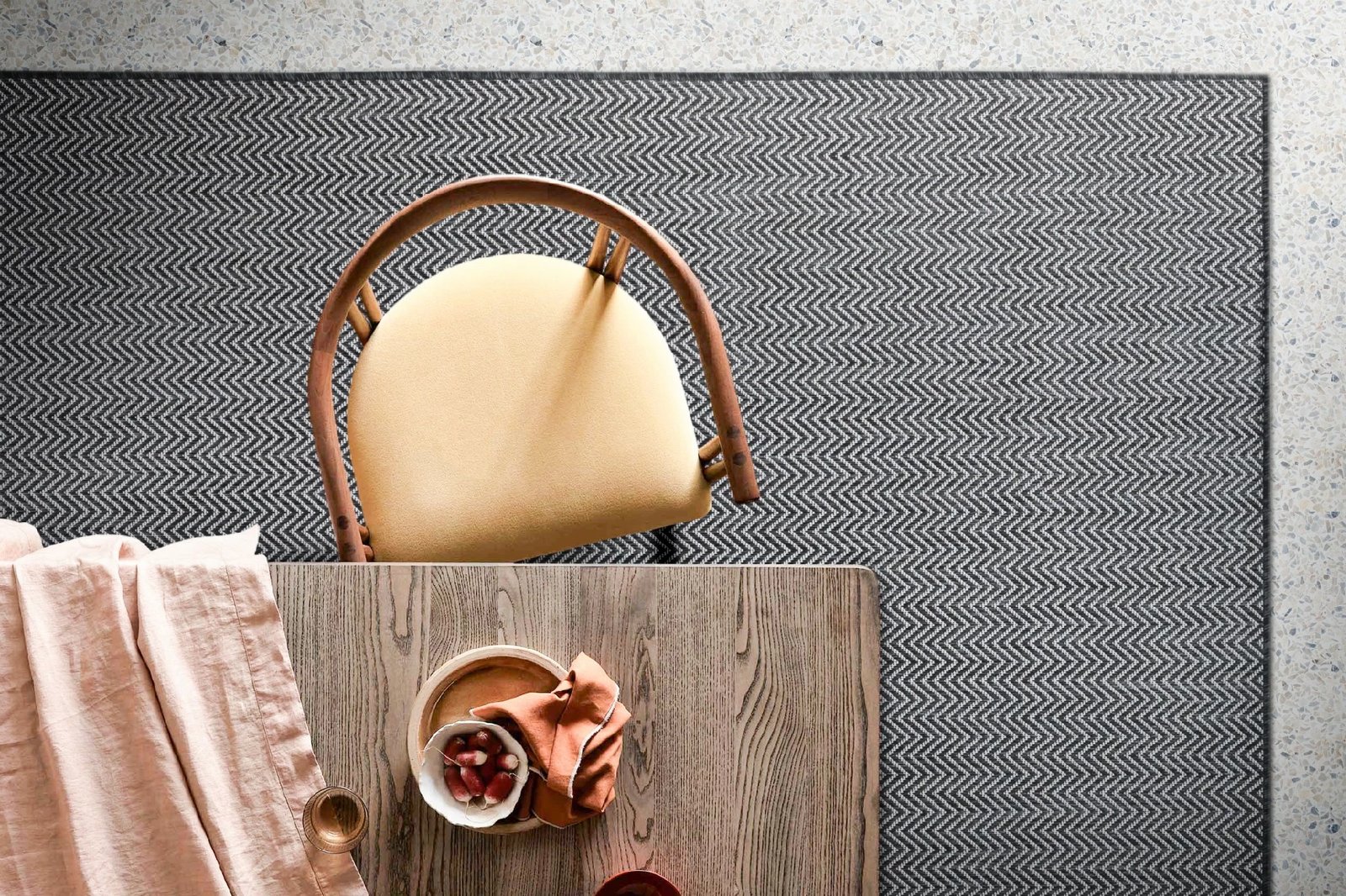 Qilim (200 x 290) Conceptum Hypnose, 20522A Fresco - e zezë