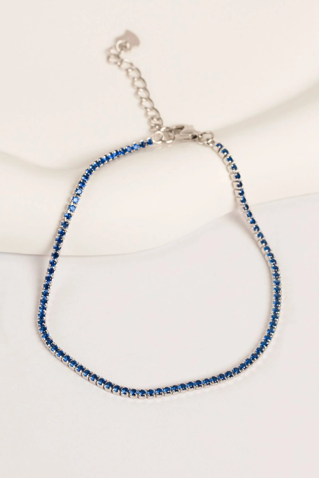 Byzylyk argjendi, ngjyrë kaltër e errët, Elika Silver, ELKMD50556