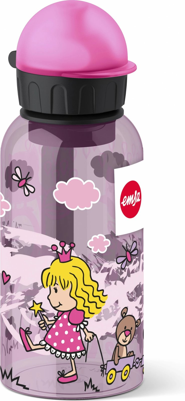 Set shishe uji dhe kuti ushqimi Emsa Princess, rozë