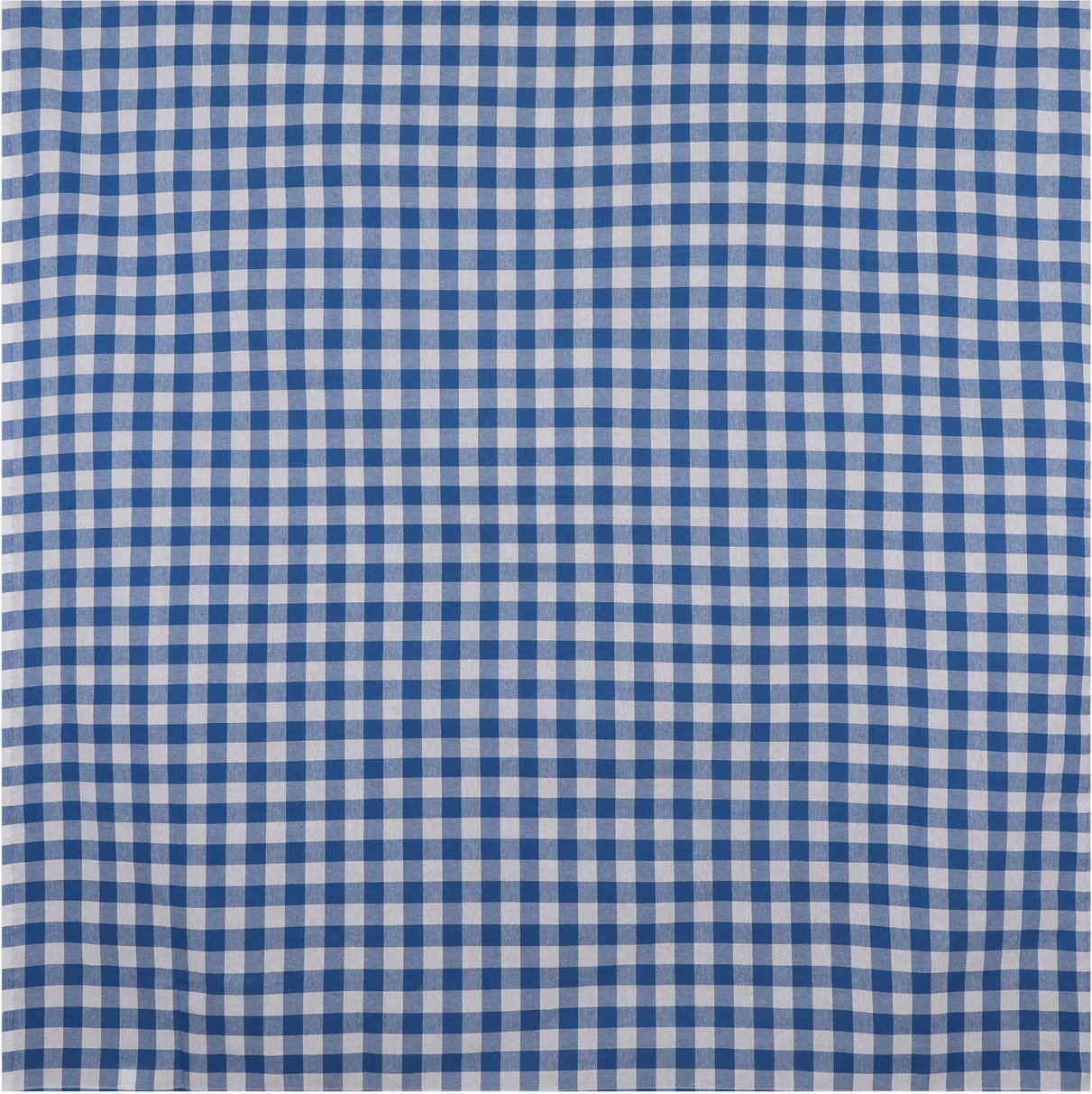 Mbulese tavoline Hermia, kareli, 160x160cm, ngjyrë kaltër