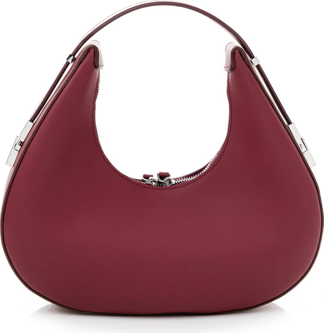 Çantë krahu ngjyrë e kuqe claret, Vince Camuto, Riviera