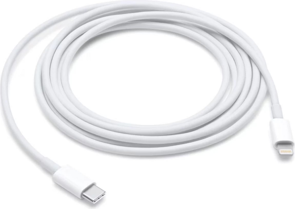 Kabllo USB‑C në Lightning, Apple, MW2R3ZM/A, 2 m, e bardhë