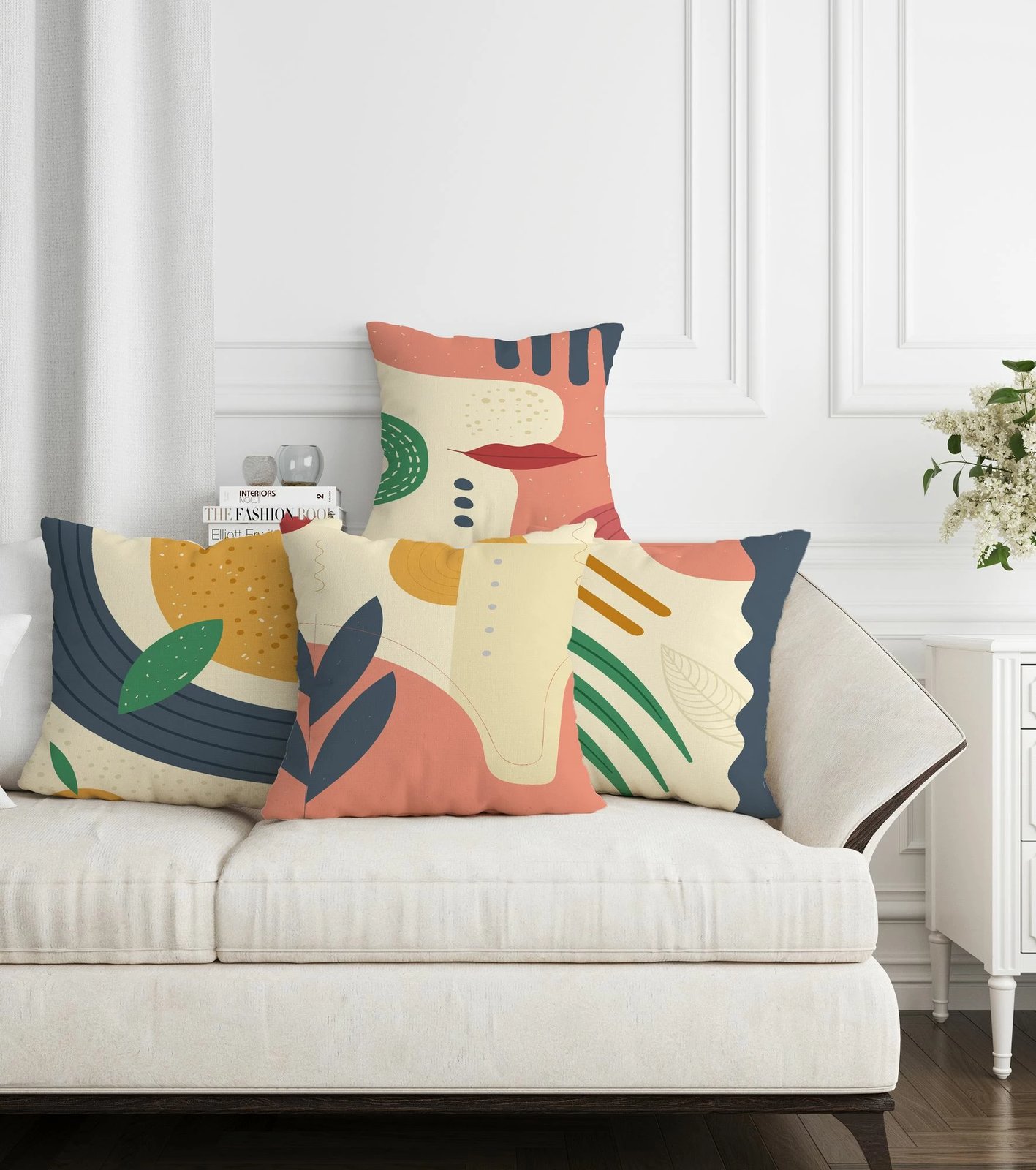 Set mbulesash për jastëkë (4 copë), dizajn Aberto, ASR-plw4 - 6