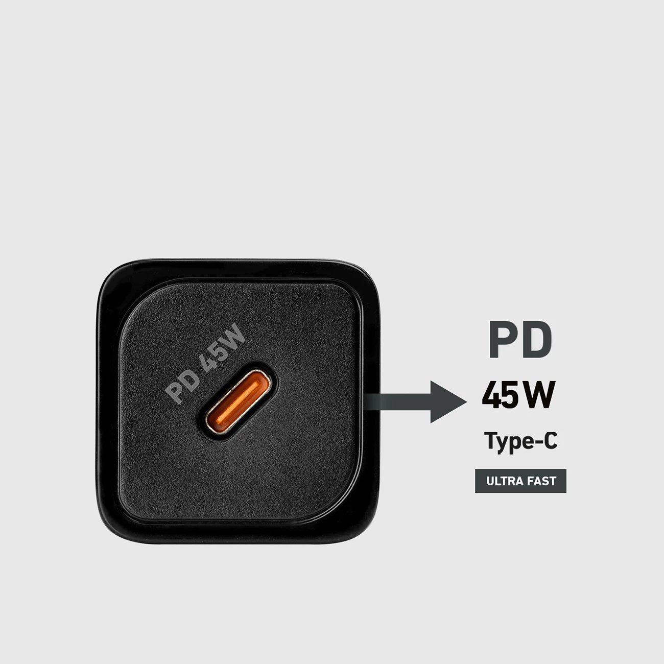 Karikues muri SBS TETRGAN1C45W, 45W, GaN, USB-C, Power Delivery, i zi