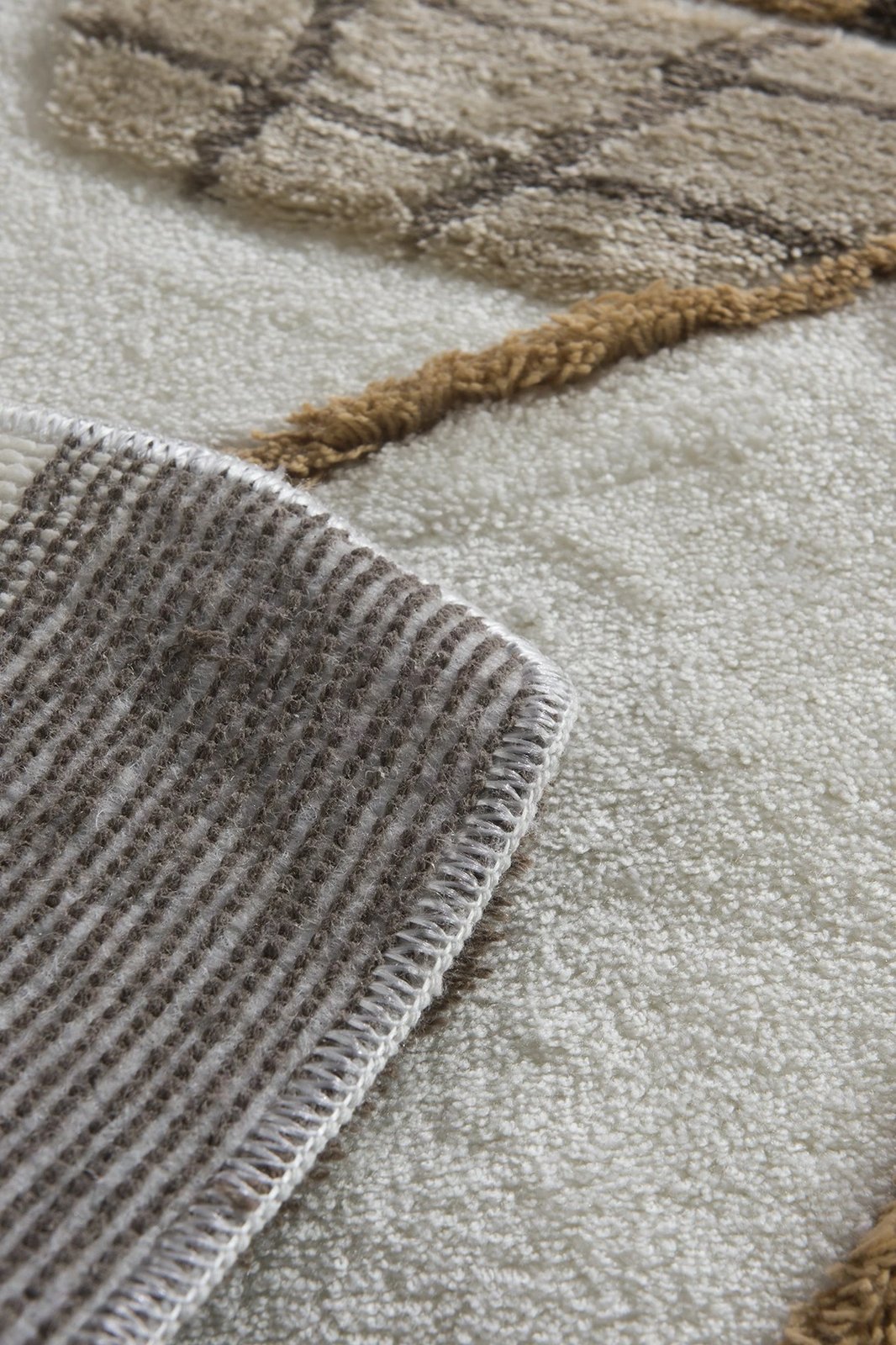 Set tapetash për banjo, 3 copë, akrilik, Mijolnir, Alacati, ngjyrë kafe