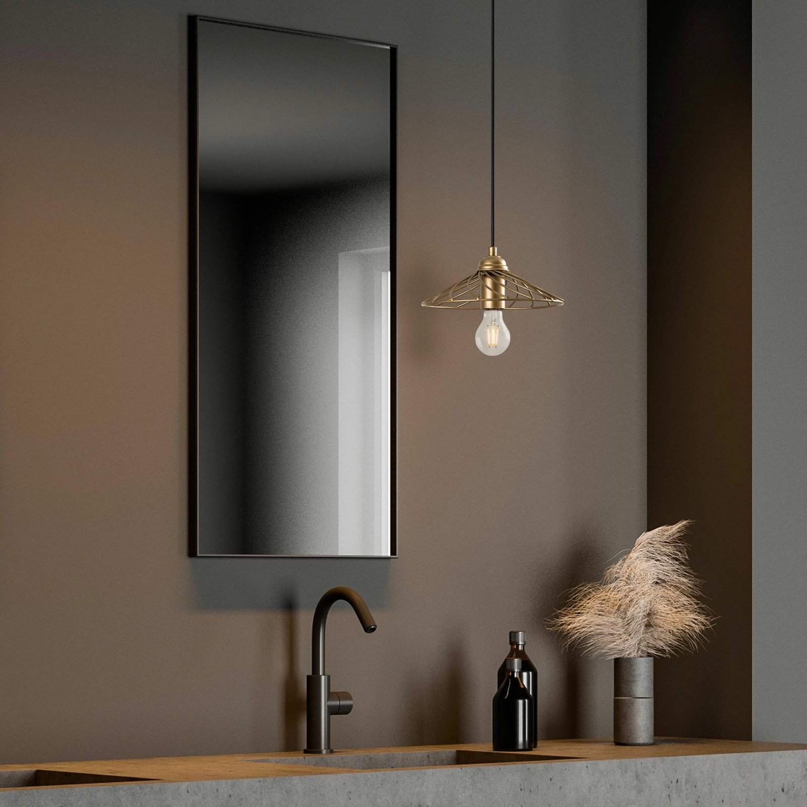 Llambë tavani Opviq, Eclıpse - 15392, ngjyrë ari