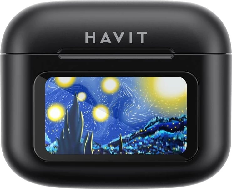 Kufje wireless HAVIT TW956, TWS, për muzikë dhe thirrje, e zezë Kufje wireless HAVIT TW956, TWS, për muzikë dhe thirrje, e zezë