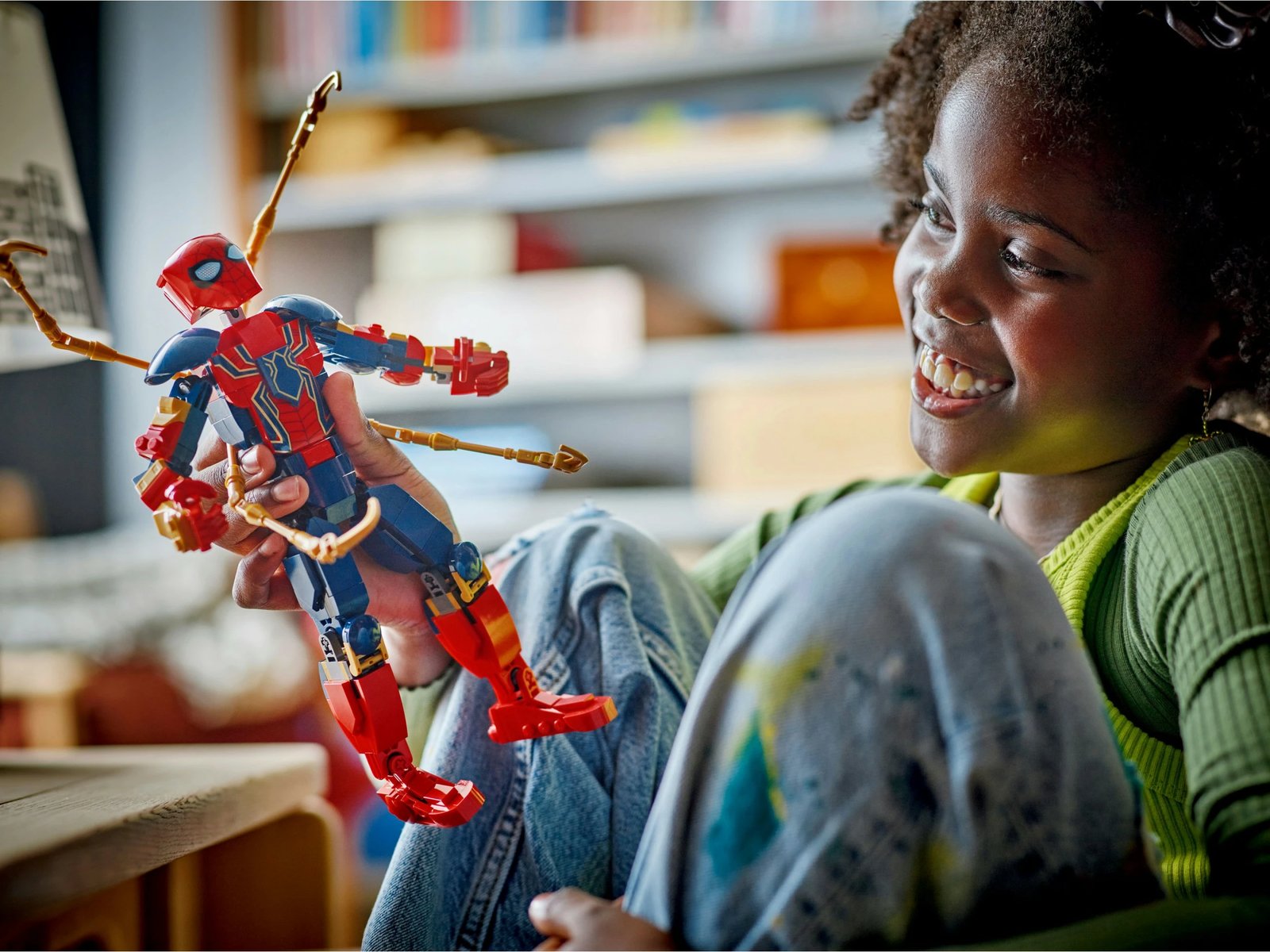 Set ndërtimi LEGO Iron Spider-Man 76298, 303 pjesë, shumëngjyrësh Set ndërtimi LEGO Iron Spider-Man 76298, 303 pjesë, shumëngjyrësh