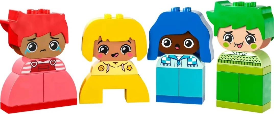 Set lodrash LEGO DUPLO 10415 My Feelings and Emotions, plastikë, 23 pjesë, shumëngjyrëshe