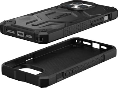 Mbështjellës UAG Monarch Pro me MagSafe për iPhone 15 Pro Max, karbon i zi