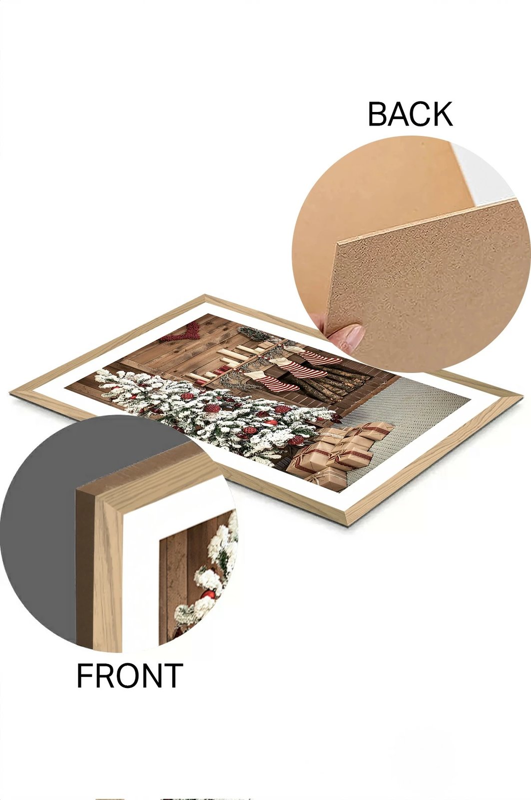 Pikturë dekorative për mur, Wallity, Tekhammdf67, shumëngjyrëshe, 33x48cm