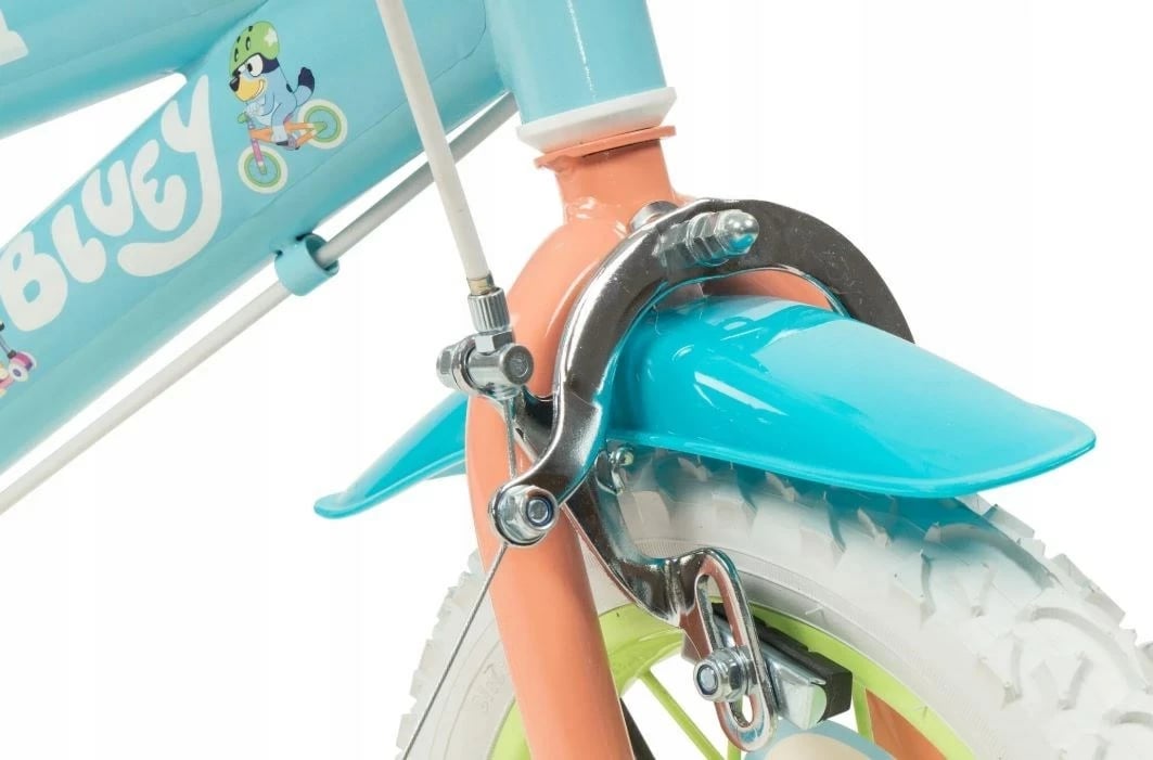 Biçikletë fëmijësh TOIMSA Bluey 12 inç, blu/lime blue