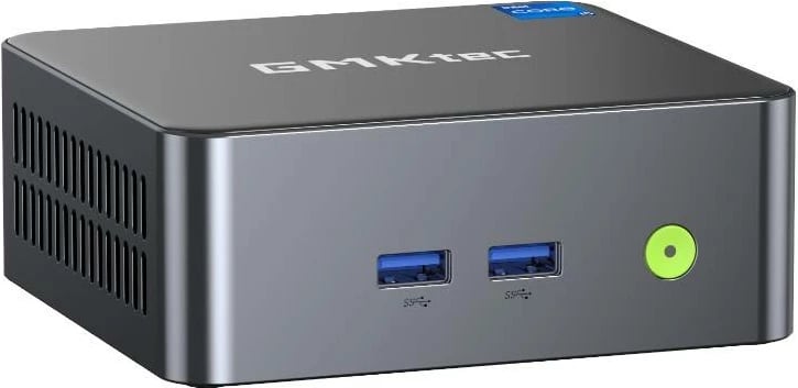 Kasë mini GMKtec M3, Intel Core i5-12450H, 32GB RAM, 1TB SSD, e zezë