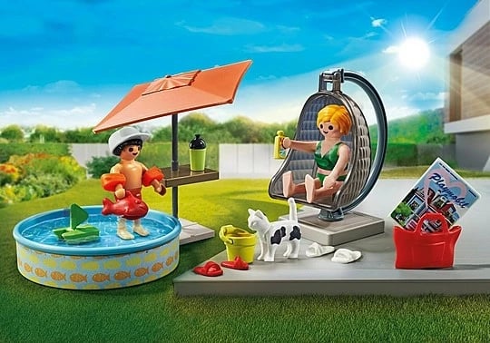 Set figurash Playmobil My Life 71476, 29 pjesë, lojë verore në kopsht
