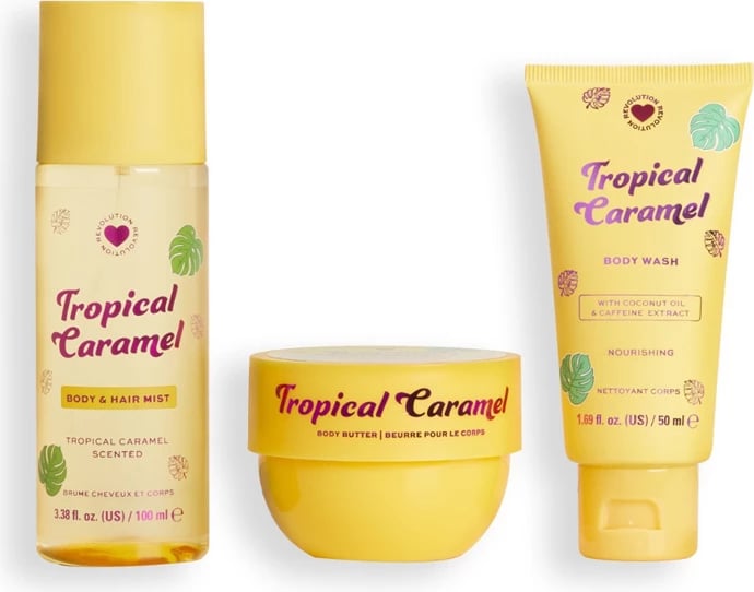 I Heart Revolution - Body Gift Set Tropical Caramel