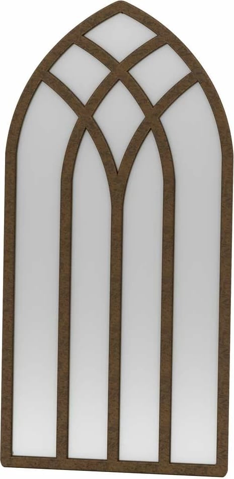 Pasqyrë cheval, ngjyrë kafe, Skye Decor, Fira, 90x180cm