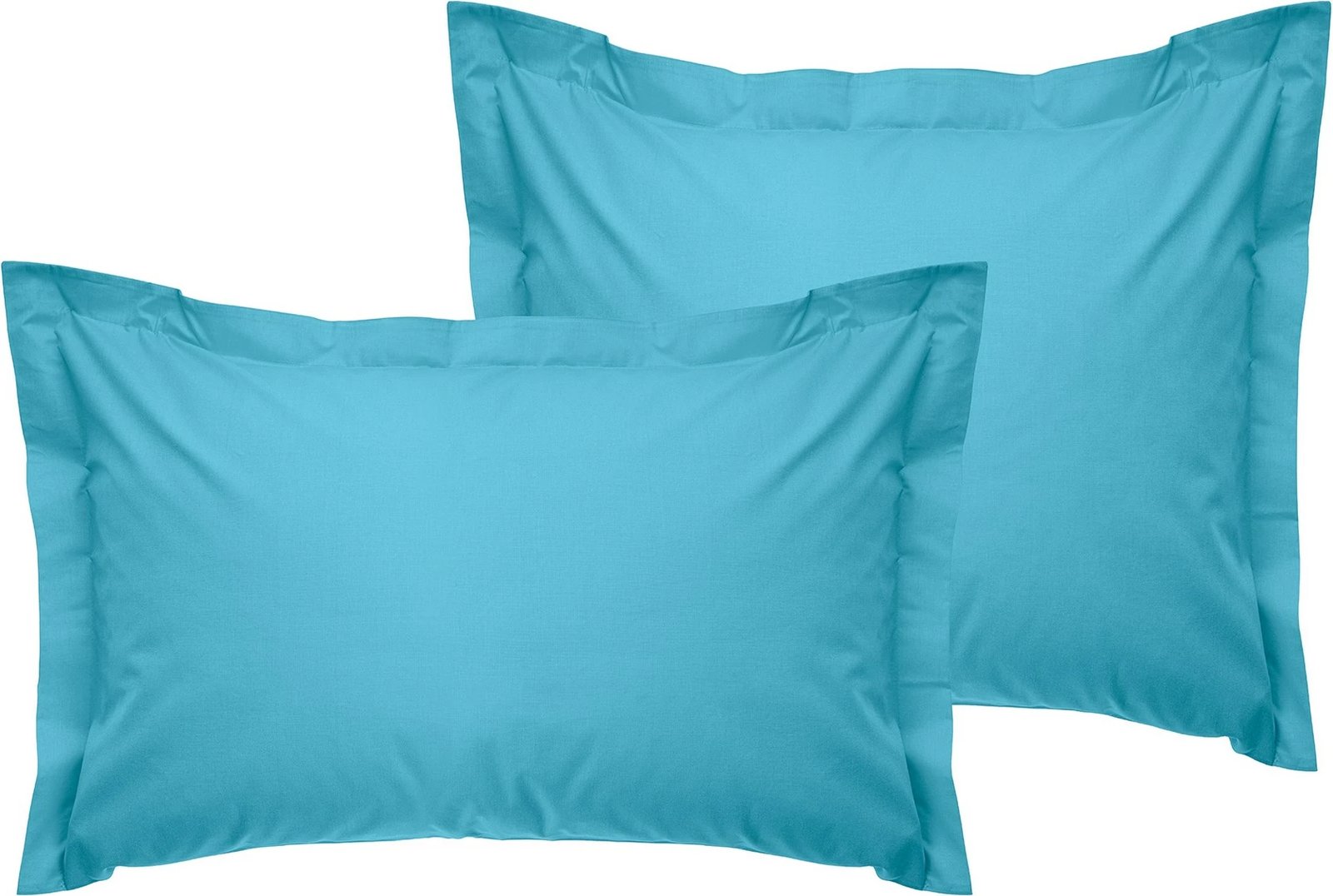 Set këllëfësh jastëku Oxford (2 copë), ngjyrë turquoise, L'essentiel, 50x80+5cm Set këllëfësh jastëku Oxford (2 copë), ngjyrë turquoise, L'essentiel, 50x80+5cm