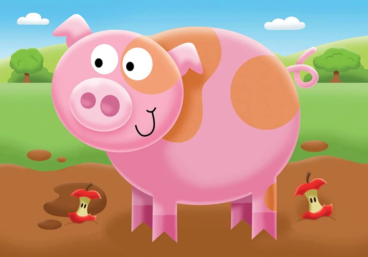 My First Puzzles - On The Farm Jigsaw Puzzle