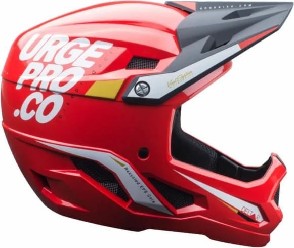 Helmetë për biçikletë URGE, e kuqe