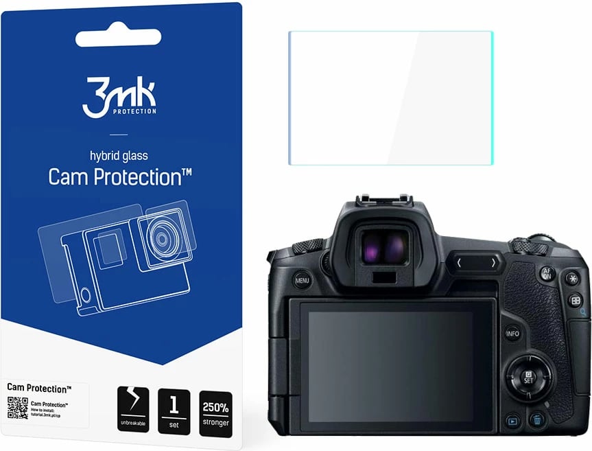 Xham mbrojtës hibrid për kamerë 3mk Protection Cam Protection, për Canon EOS R
