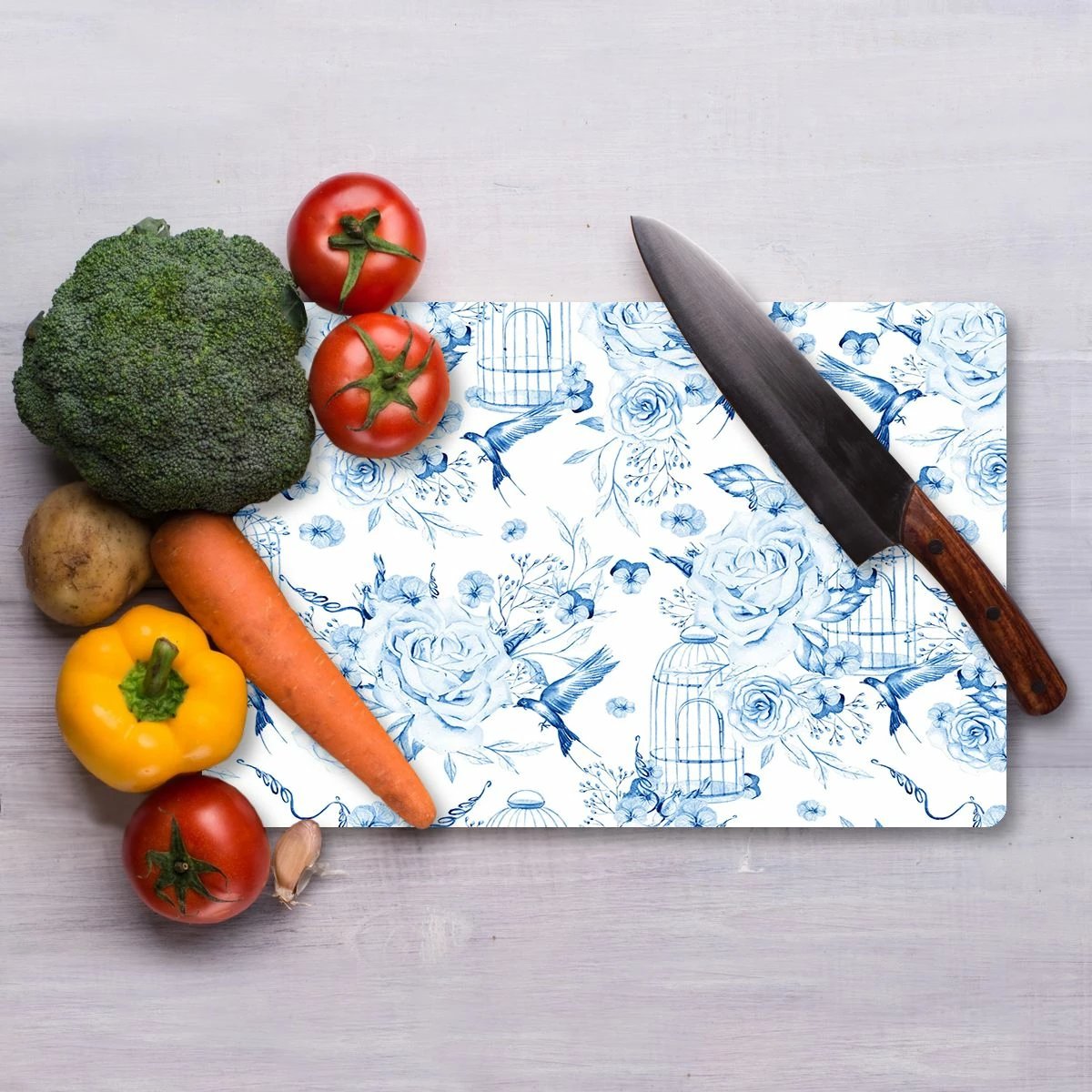 Dërrasë prerëse Hermia, qelq i temperuar, shumëngjyrëshe, Ckt114 - 2535, 25x35cm Dërrasë prerëse Hermia, qelq i temperuar, shumëngjyrëshe, Ckt114 - 2535, 25x35cm