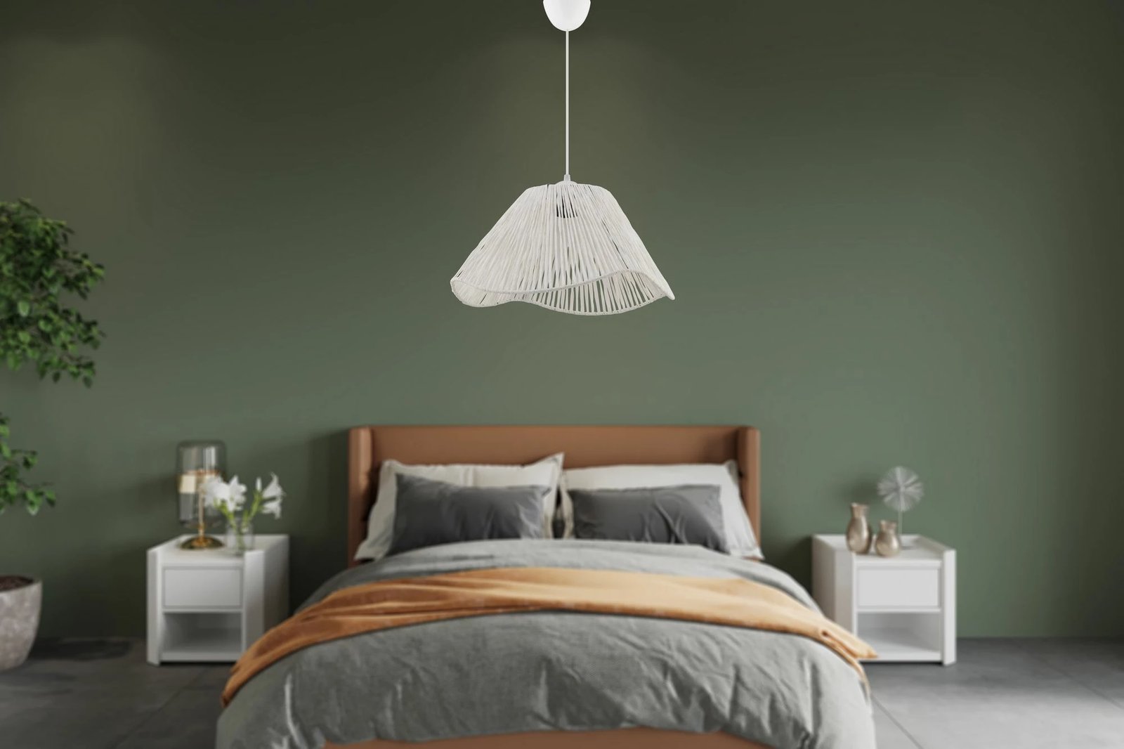 Llambë tavani Opviq, Sukne, e bardhë