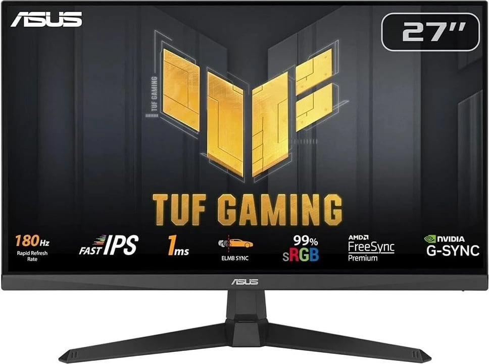 Monitor gaming ASUS TUF VG279Q3A, 27", Full HD, i zi