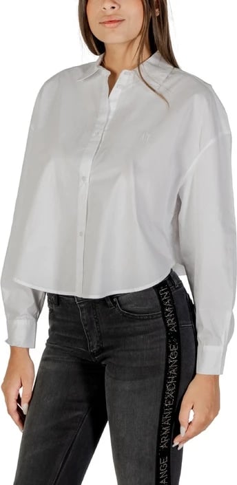 Këmishë Armani Exchange femra e bardhë