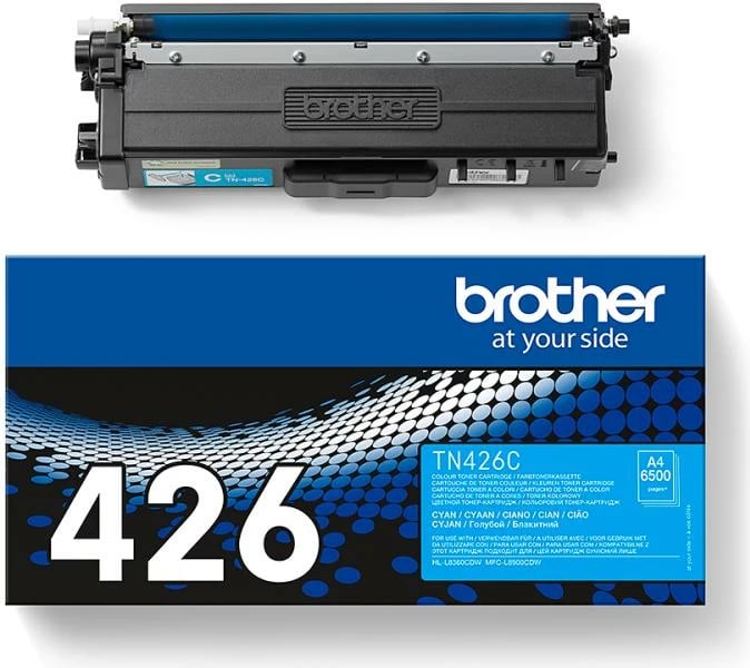 Toner Brother TN-426 TN426C rendiment 6.5k cyan