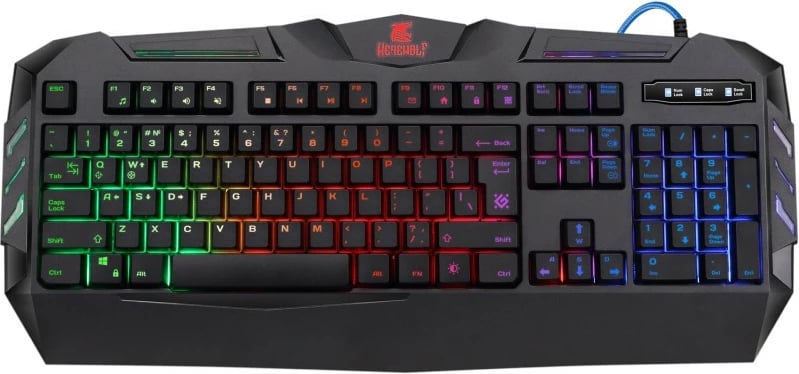 Tastierë gaming Defender Werewolf GK-120DL me ndriçim, e zezë