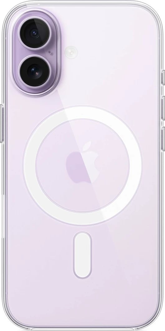 Mbështjellës Apple MagSafe për iPhone 17, Transparent