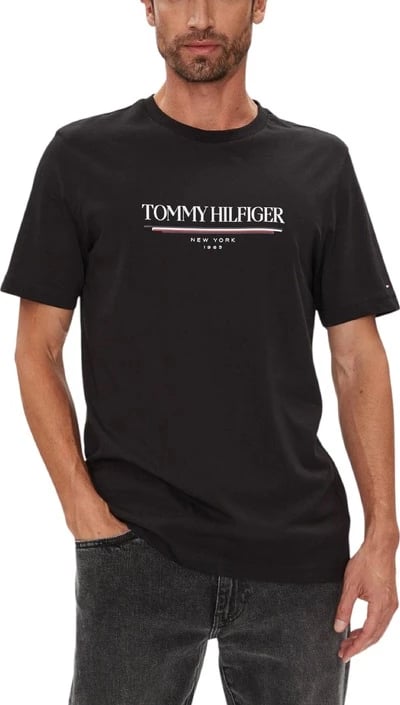 Maicë Tommy Hilfiger meshkuj, e zezë