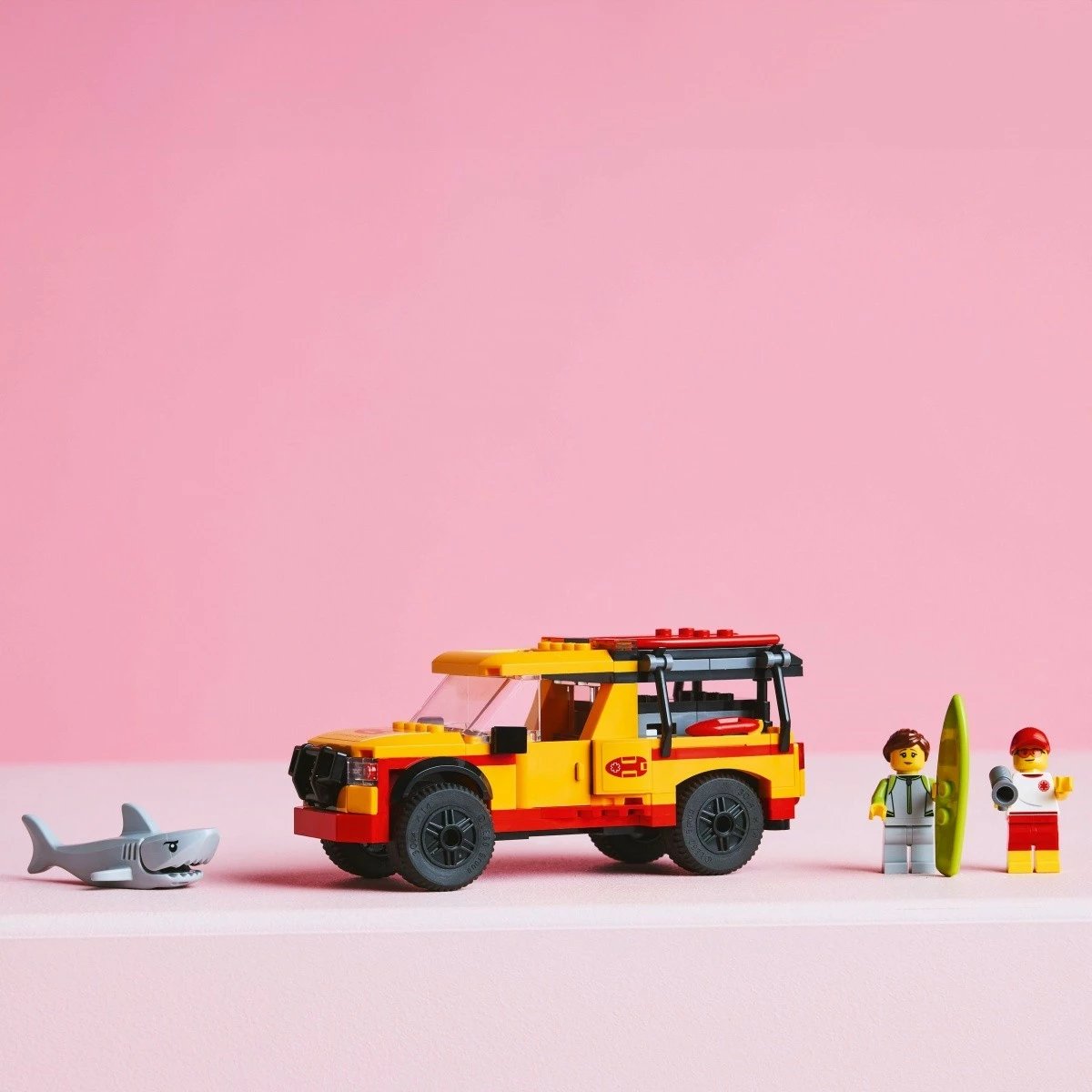 Set ndërtimi LEGO City 60453 Beach Rescue Van, 214 pjesë, plastikë