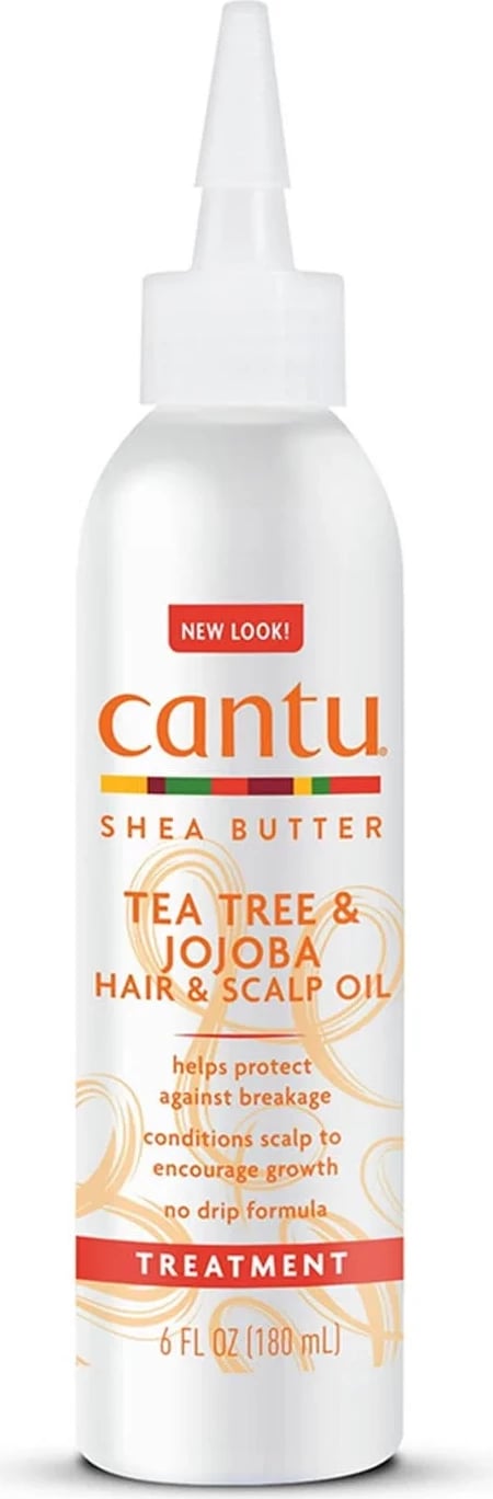 Trajtim për flokë dhe skalp Cantu Shea Butter Tea Tree & Jojoba unisex 180ml