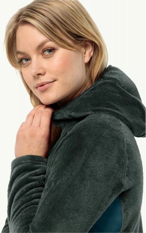 Jakne për femra Jack Wolfskin, e gjelbër