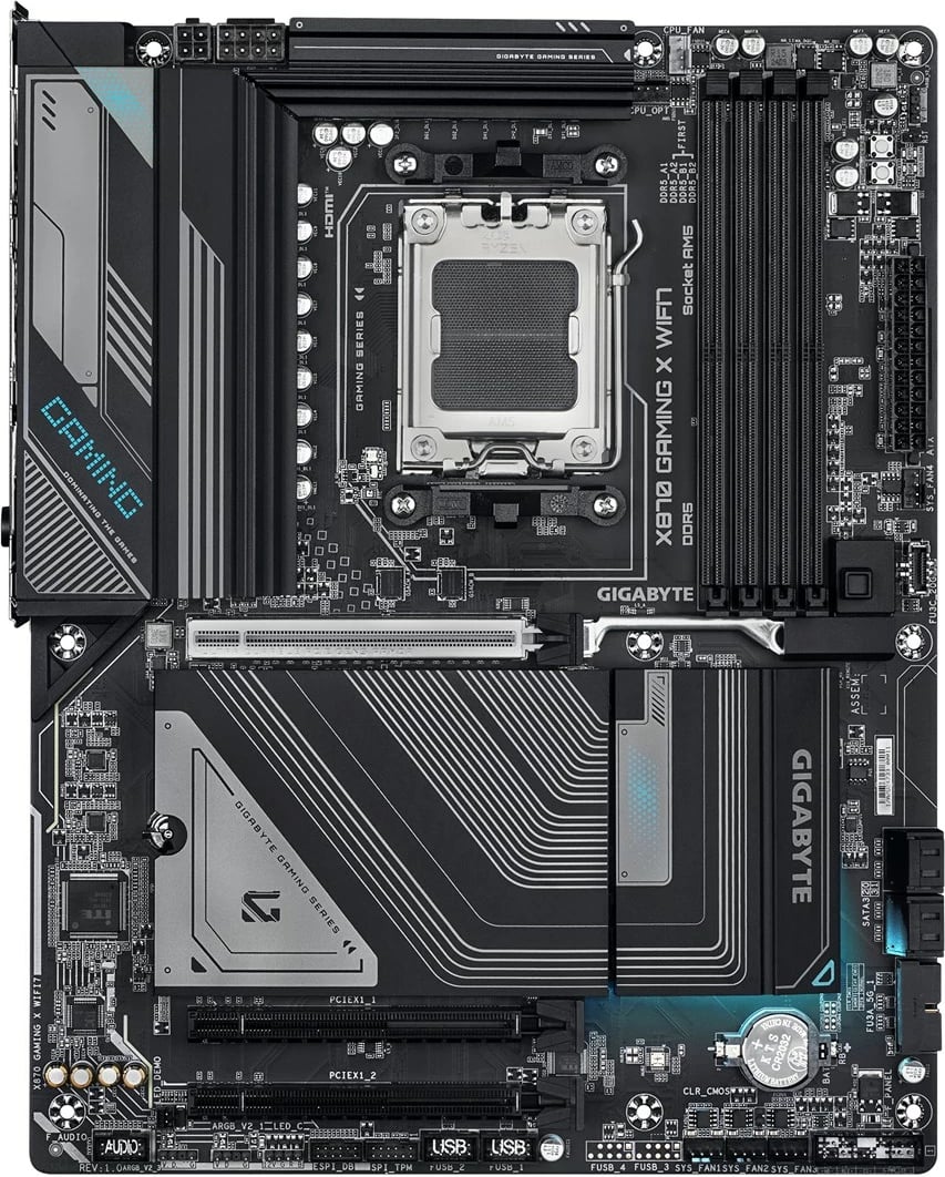 Pllakë amë Gigabyte X870 GAMING X WIFI7, Socket AM5, e zezë
