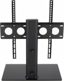 Ministolik me mbajtëse TV ART STO SD-33, për TV 32-55 inç, e zezë