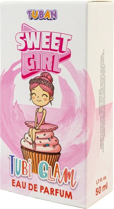 Parfum për vajza TUBAN Tubi Glam Sweet Girl, shumëngjyrësh