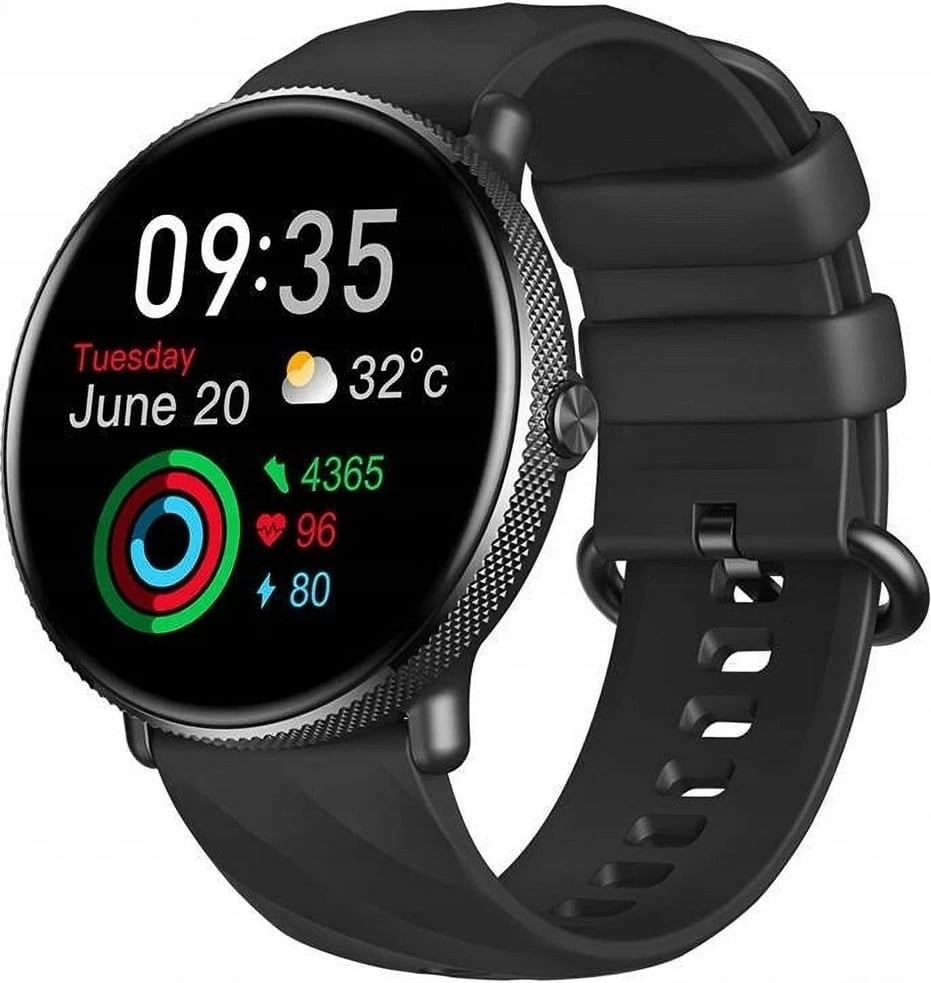 Smartwatch Zeblaze GTR 3 Pro, e zezë