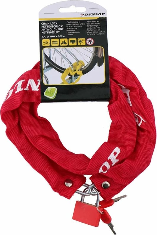 Kyç me lak për biçikleta Dunlop, me material të ngjyrosur