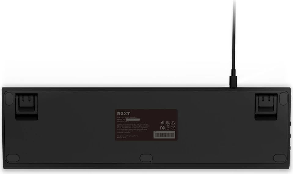 Tastierë NZXT Function KB-1FSUK-WR - e zezë/e bardhë