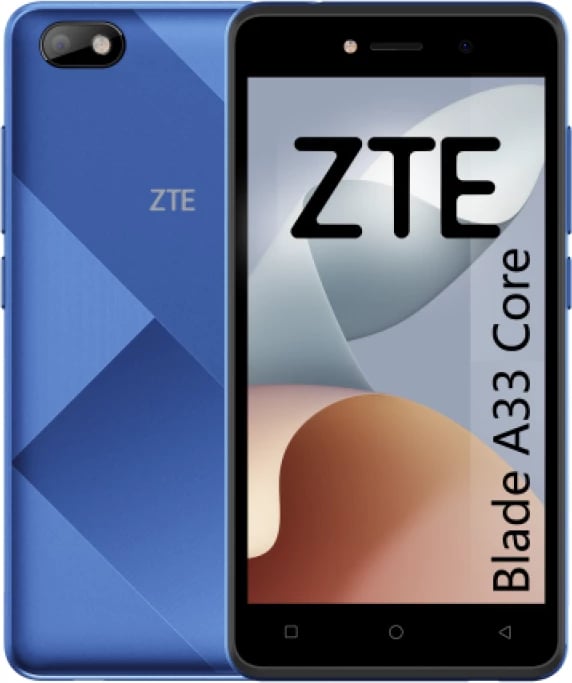 Celular ZTE BLADE A33, 5.0", 1+32GB, i kaltër