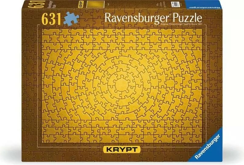 Puzzle Ravensburger Krypt Golden 631 pjesë, 70x50cm, ari