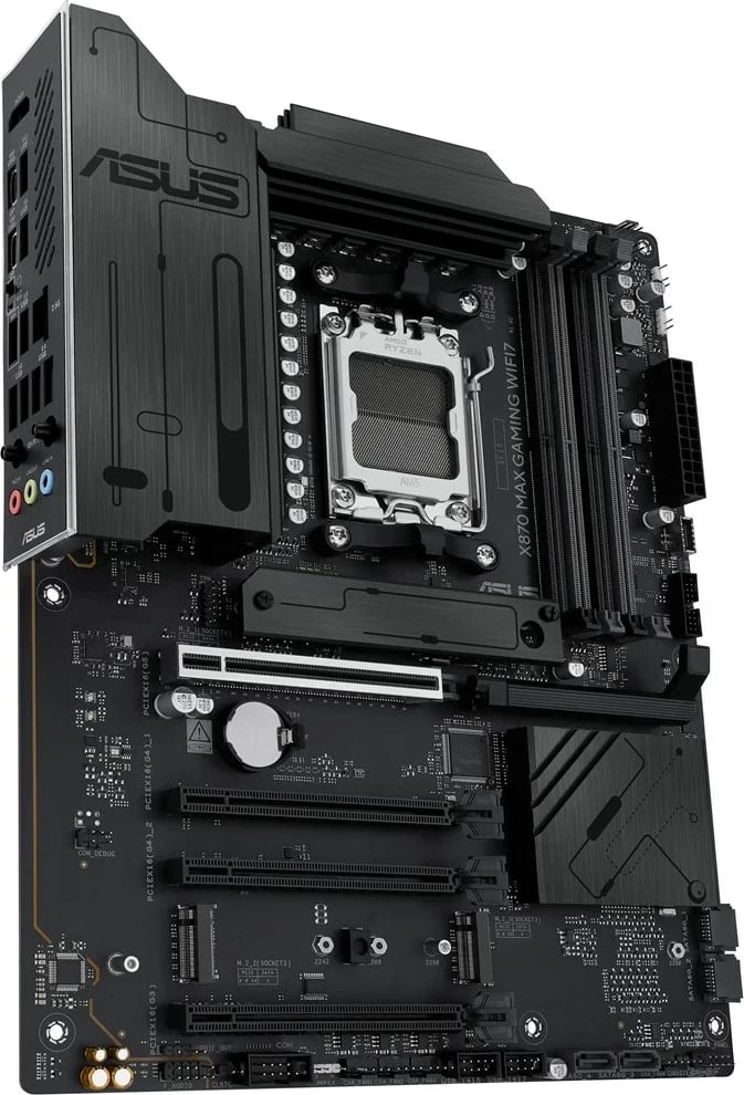 Pllakë amë ASUS X870 MAX GAMING WIFI7, Socket AM5, ATX, Multikolor