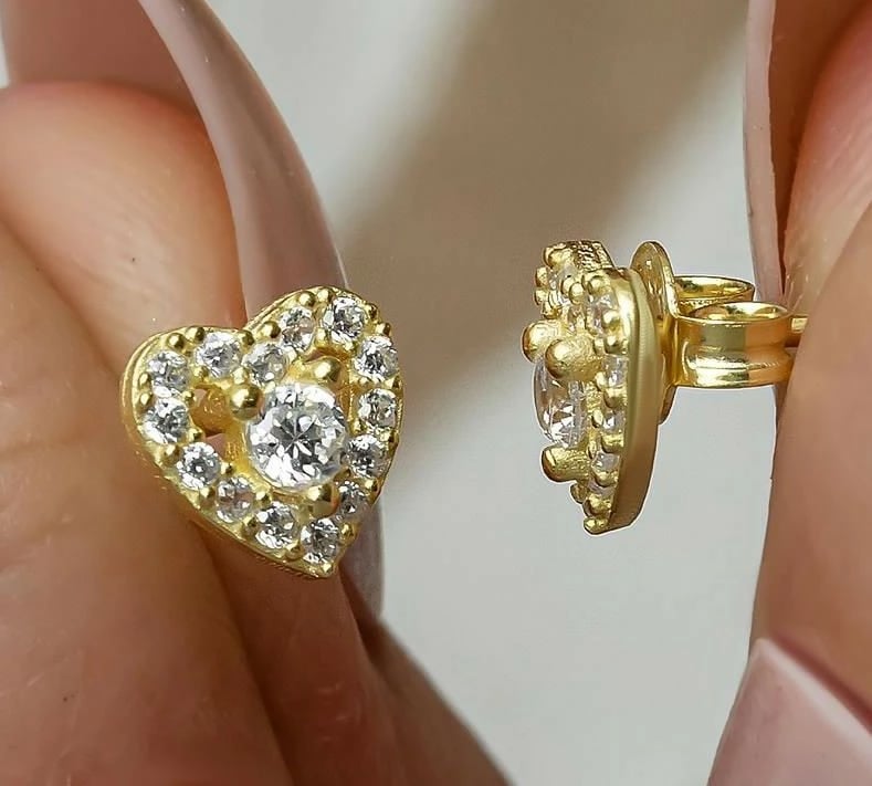 Vathë argjendi të artë, zemër, Jumeon, NRZ999476