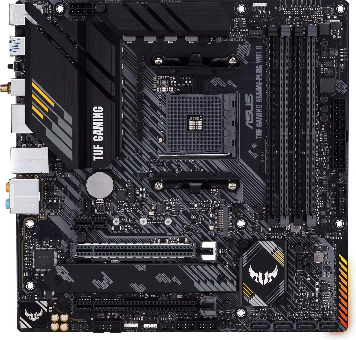 Pllakë amë ASUS TUF GAMING B550M-PLUS WIFI II - AMD B550